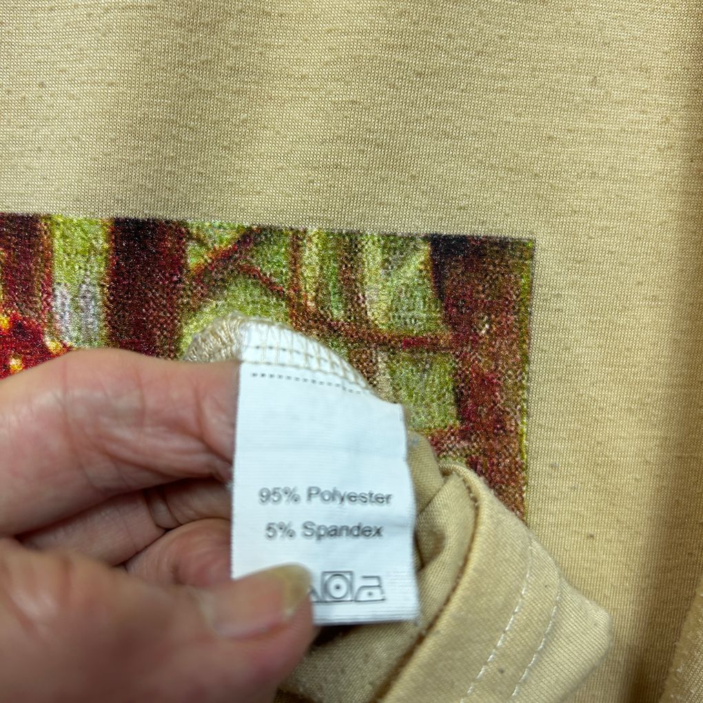 Shein Tan Mushroom Tshirt - Size 3XL