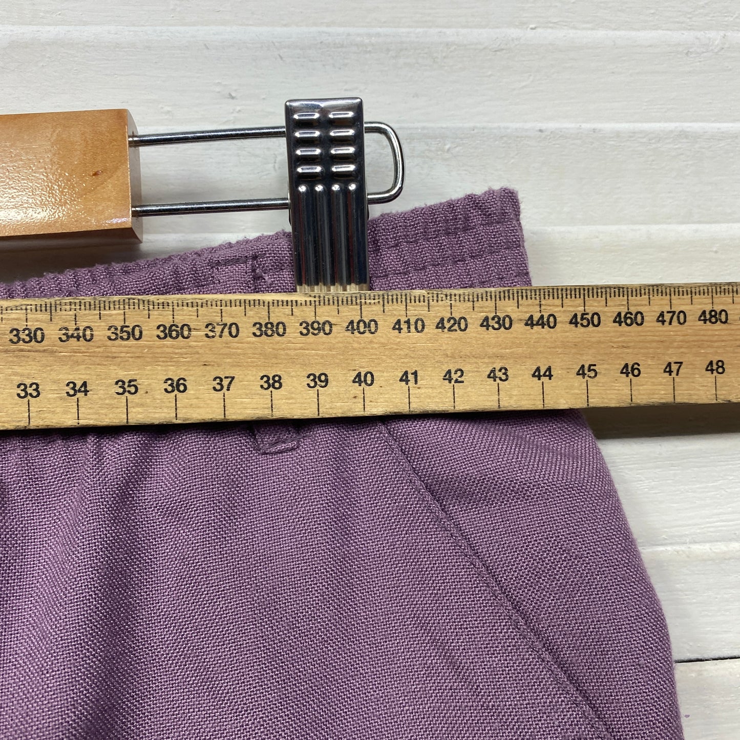 Millers Pants Size 18 Plus Purple Pockets Elastic Waist