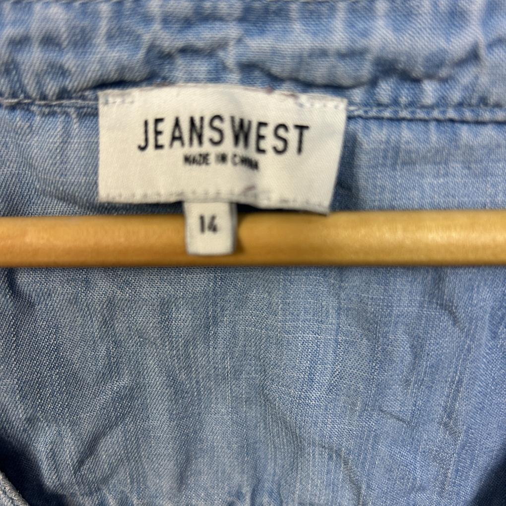Jeanswest Chambray Dress - Size 14
