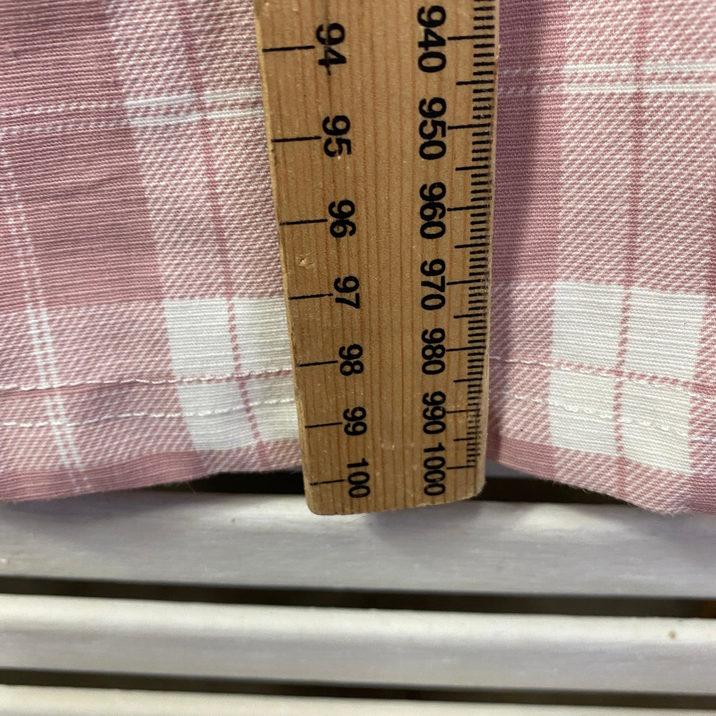 Princess Polly Pants Size 16 Pink White Check Side Zip