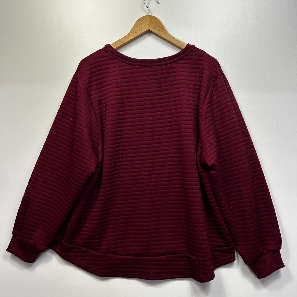 Shein Burgundy Jumper - Size 3XL