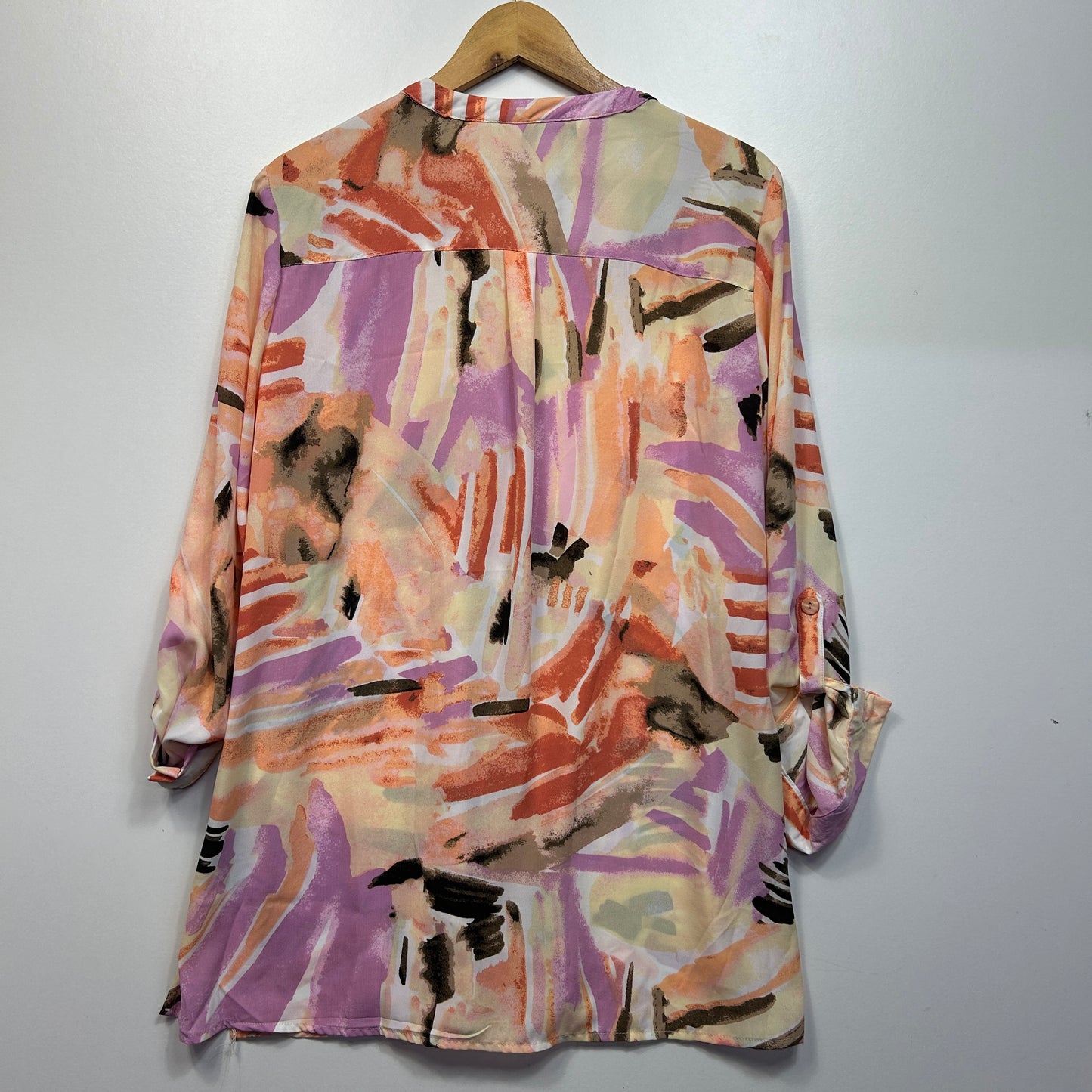 Rockmans Multicoloured Top - Size 18