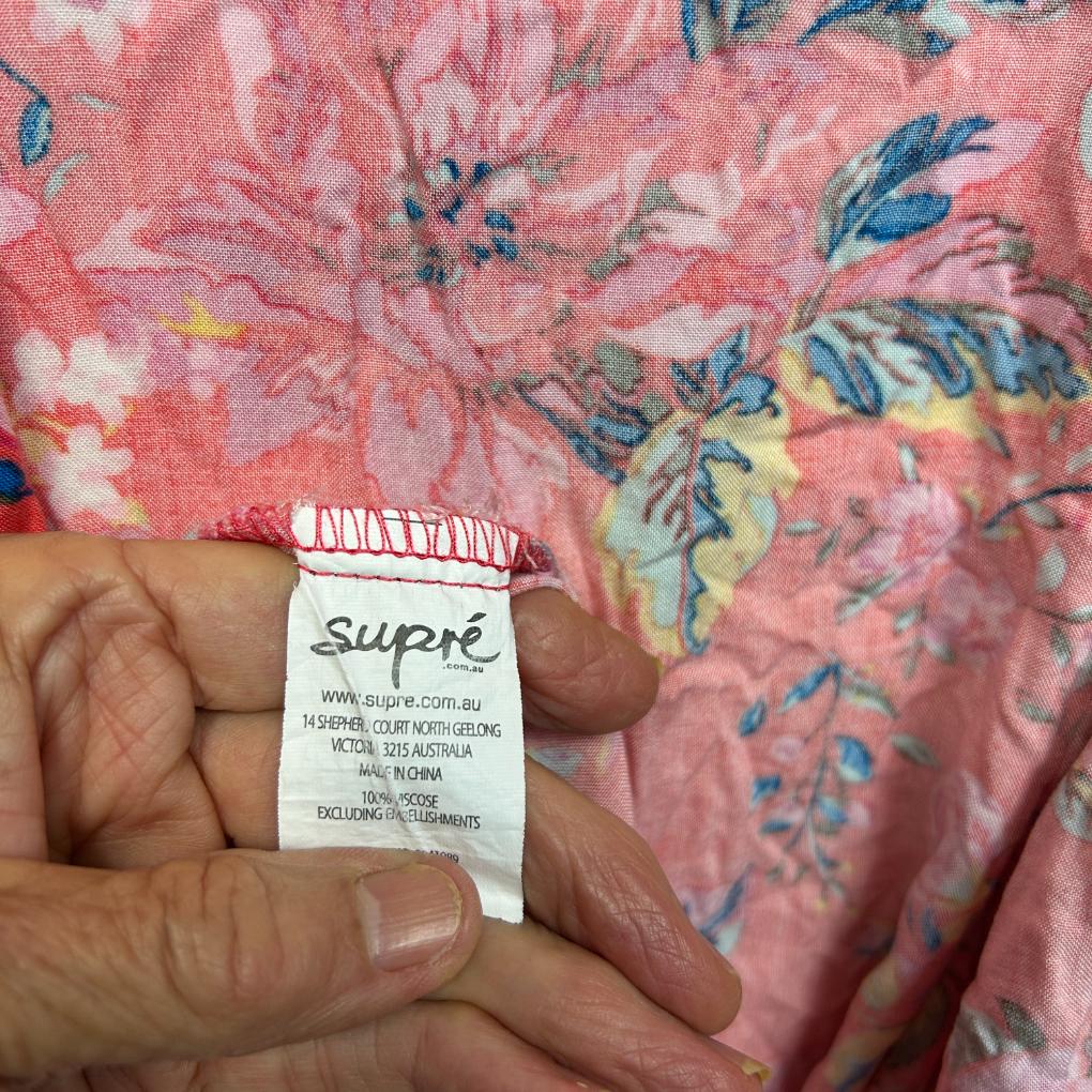 Supre Coral Kimono - One Size