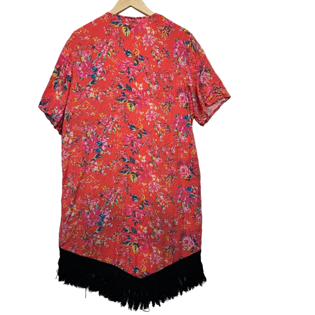 Supre Coral Kimono - One Size