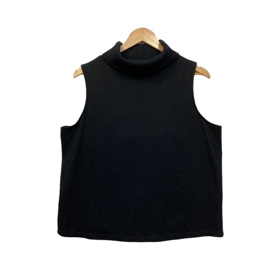 Anko Top Size 16 Sleeveless Tank Knit Turtleneck