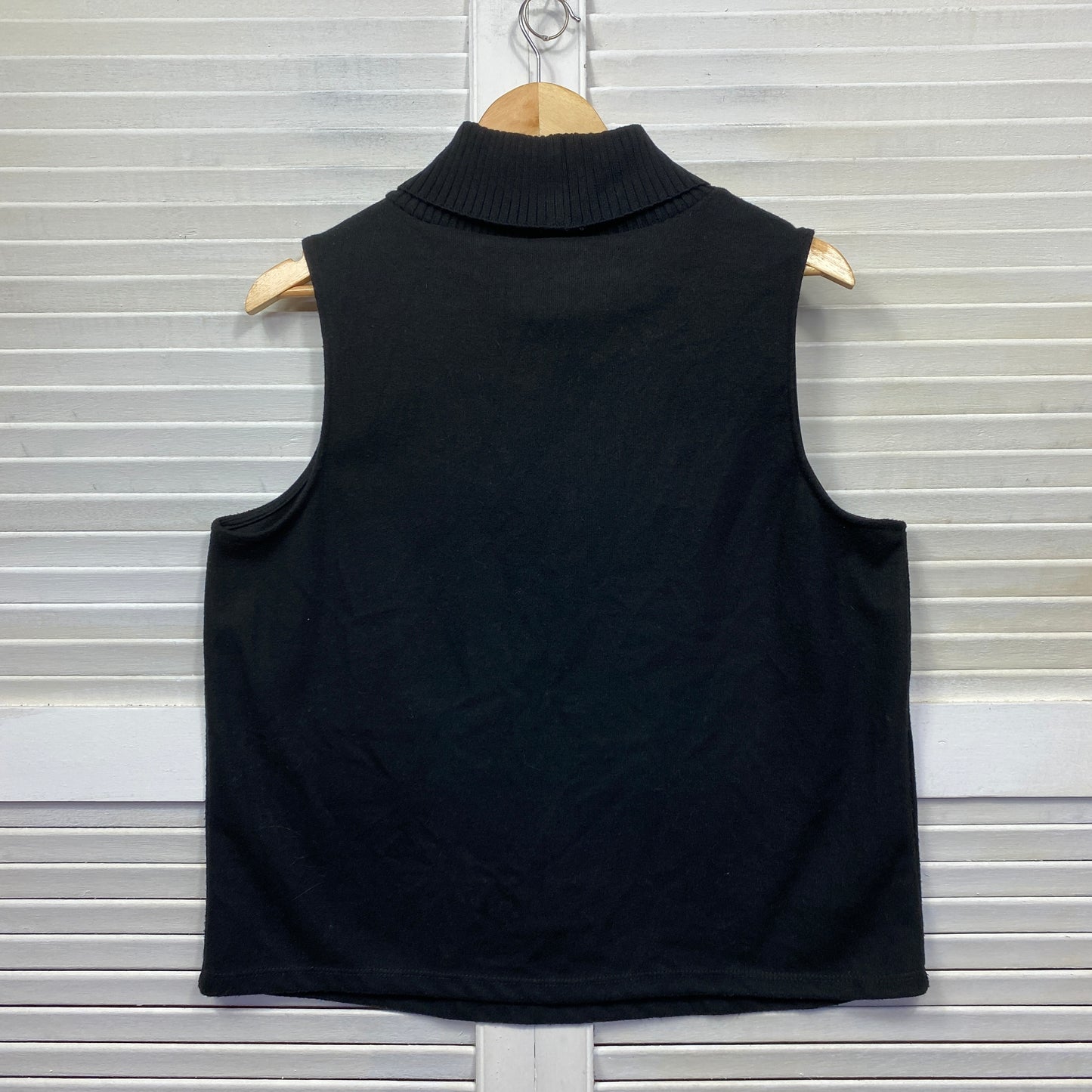 Anko Top Size 16 Sleeveless Tank Knit Turtleneck