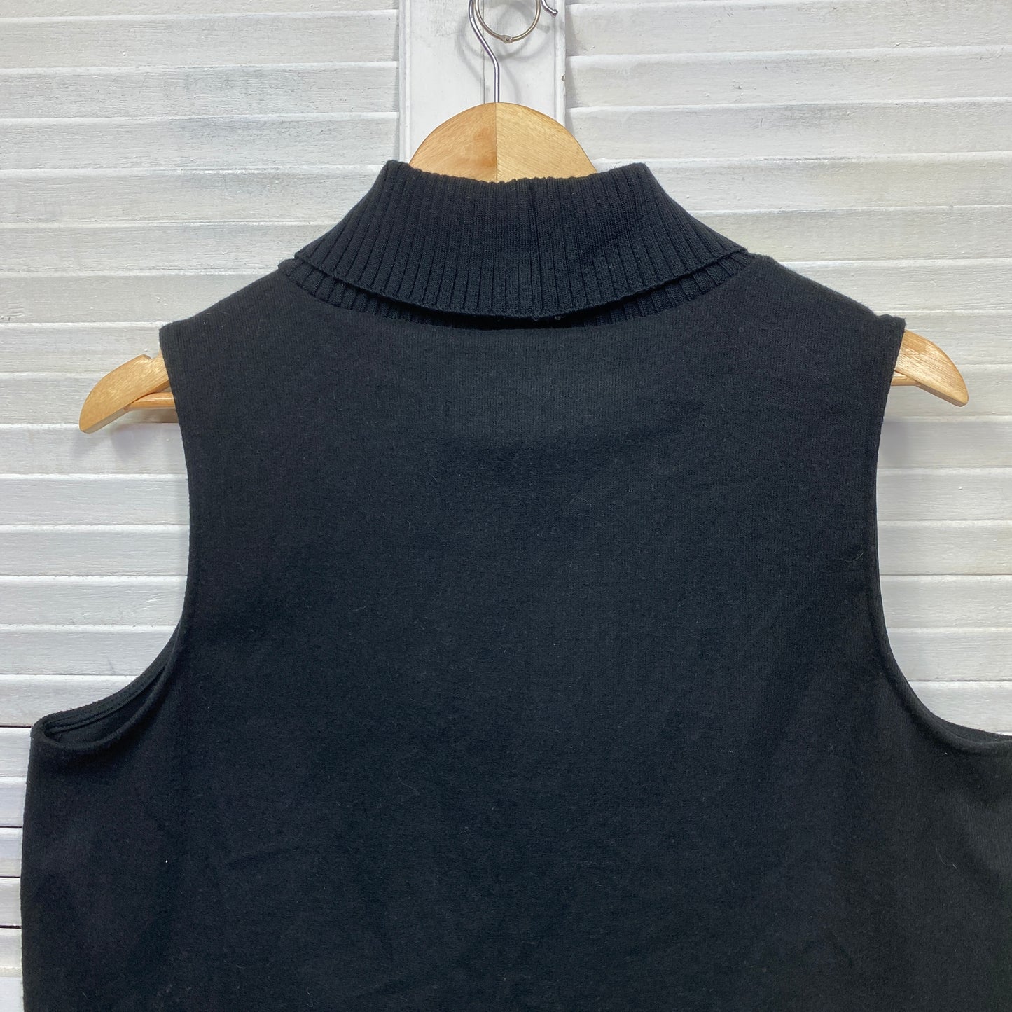 Anko Top Size 16 Sleeveless Tank Knit Turtleneck