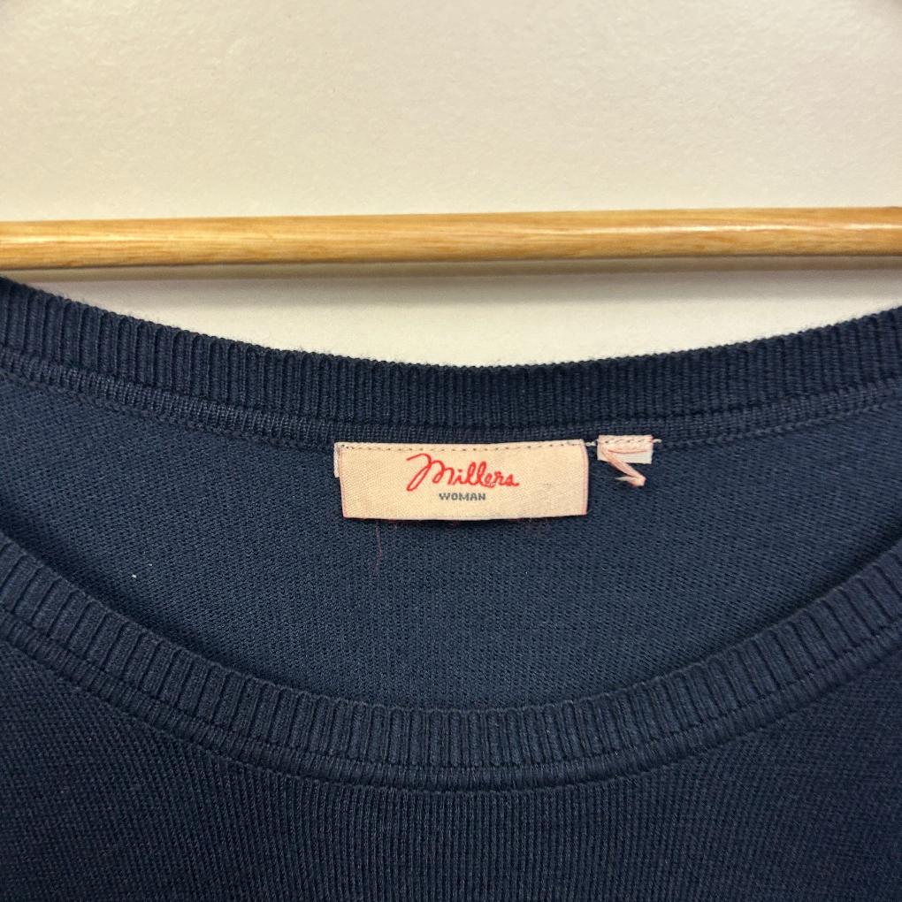 Millers Navy Spot Jumper - Size 16/18