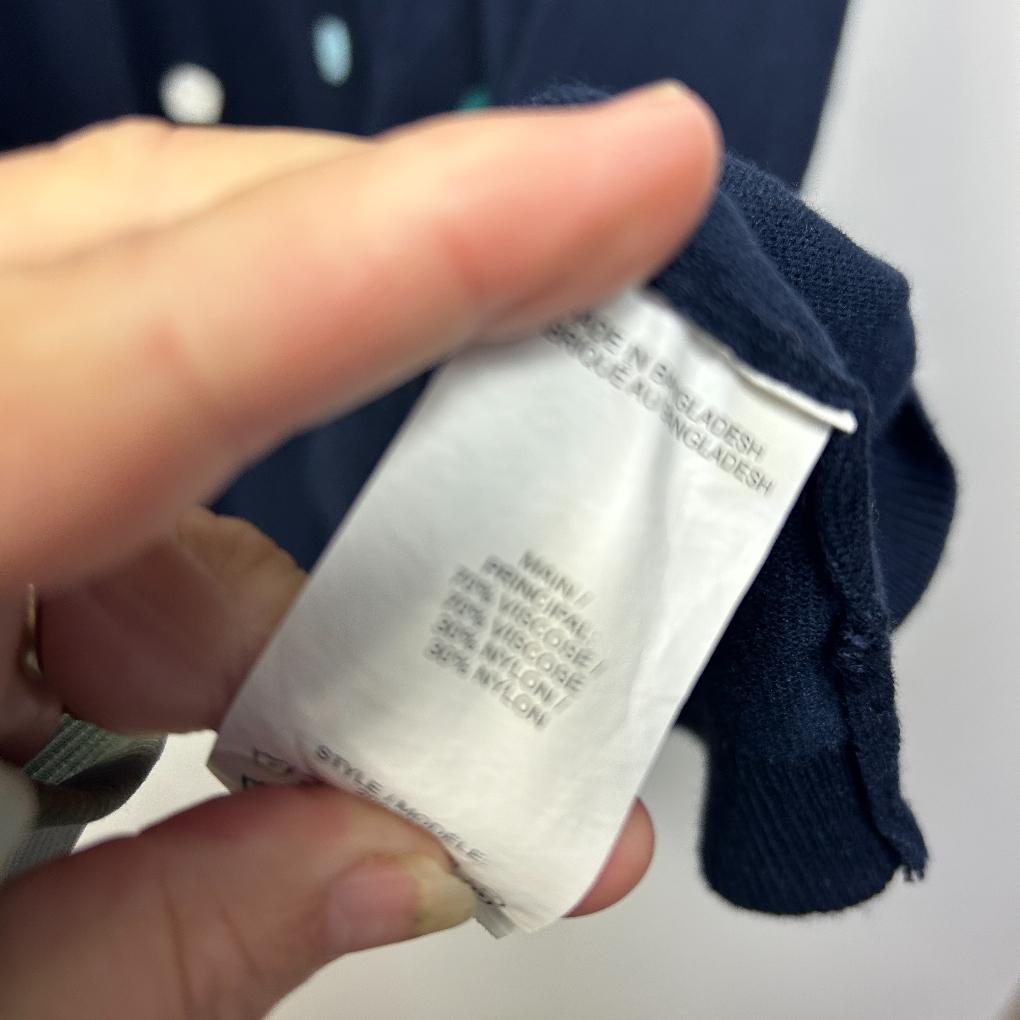 Millers Navy Spot Jumper - Size 16/18