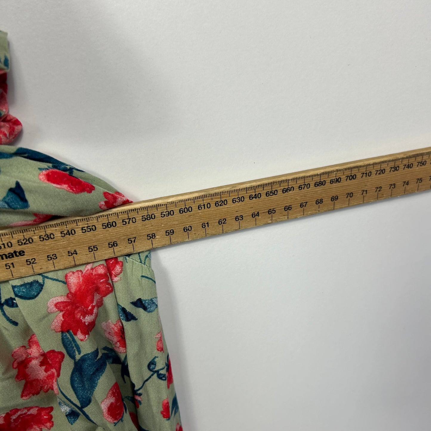 Cordelia St Sage Green Floral Dress - Size 20