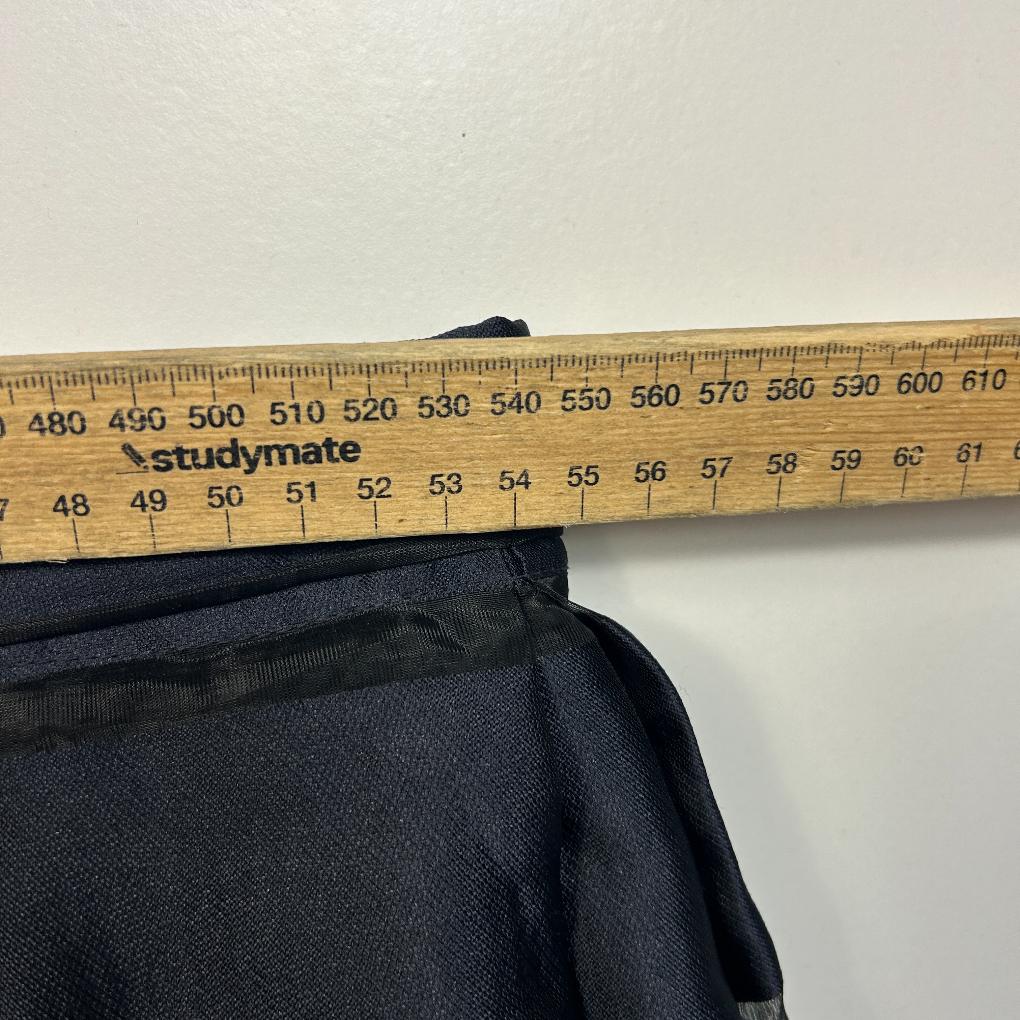 Handmade Navy Cocktail Skirt - Size 20/22