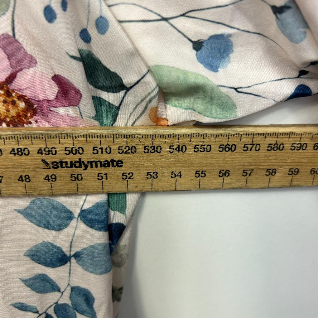 Multicoloured Floral Smock Dress - Size 14/16