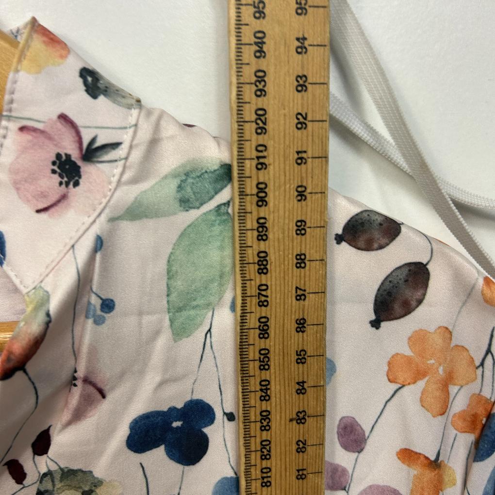 Multicoloured Floral Smock Dress - Size 14/16