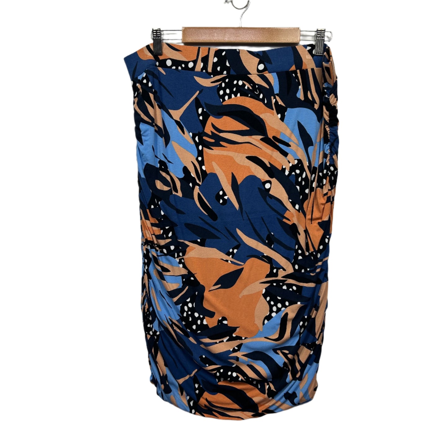 PQ Collection Skirt Curve Size 18 20 22 Multicoloured Midi Length