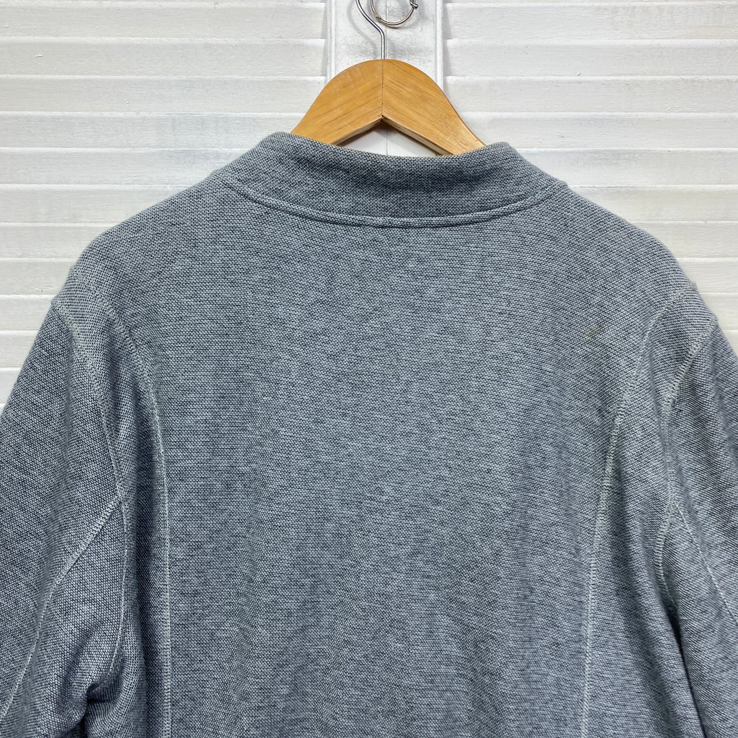 Regatta Jumper Size 22 Plus Grey Long Sleeve Pockets Zip Up