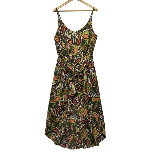 Earthbound Dress Size 16 XL Sleeveless Paisley Print Multicoloured