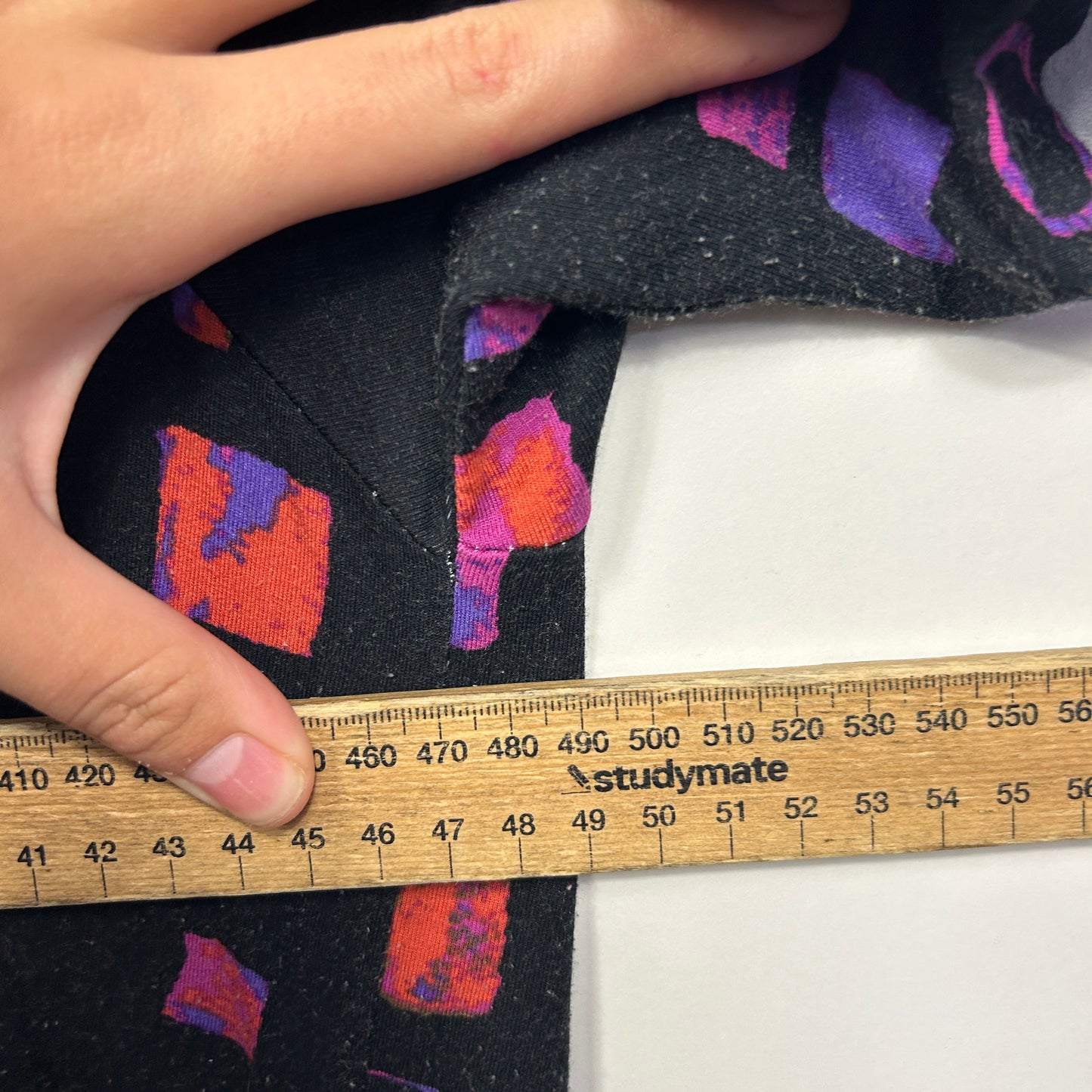 Taking Shape Black Multicolour Geometric Print Tunic Top - Size 12/XXS