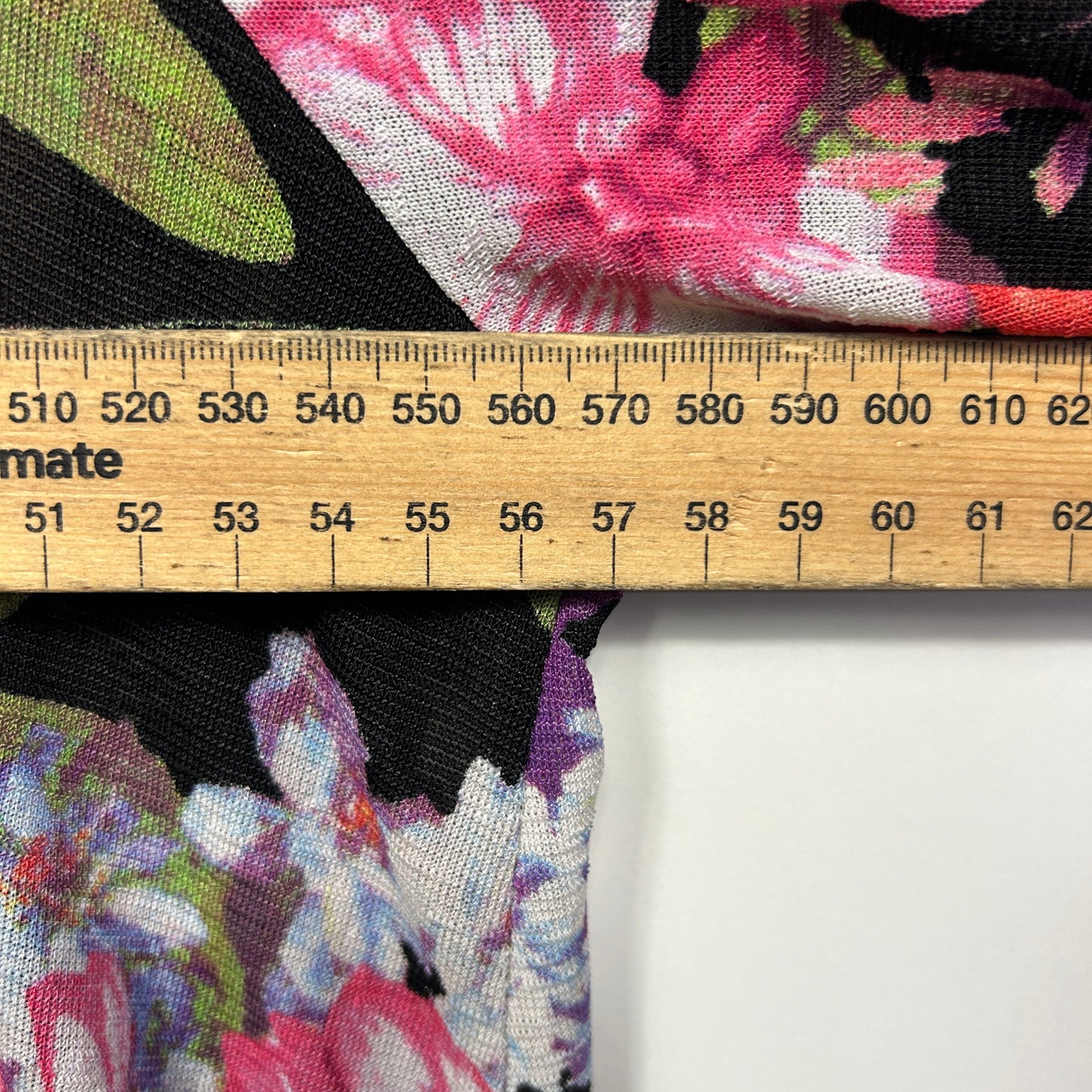 Motto Fashions Top Size 16 Multicoloured Floral Made in Australia