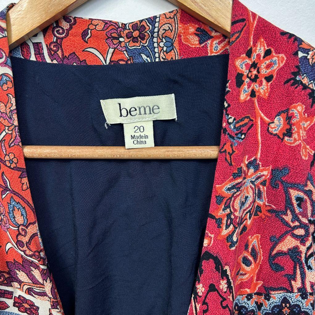Beme Multicoloured Jacket - Size 20