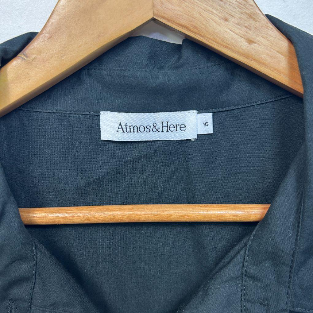 Atmos&Here Black Dress or Top - Size 16