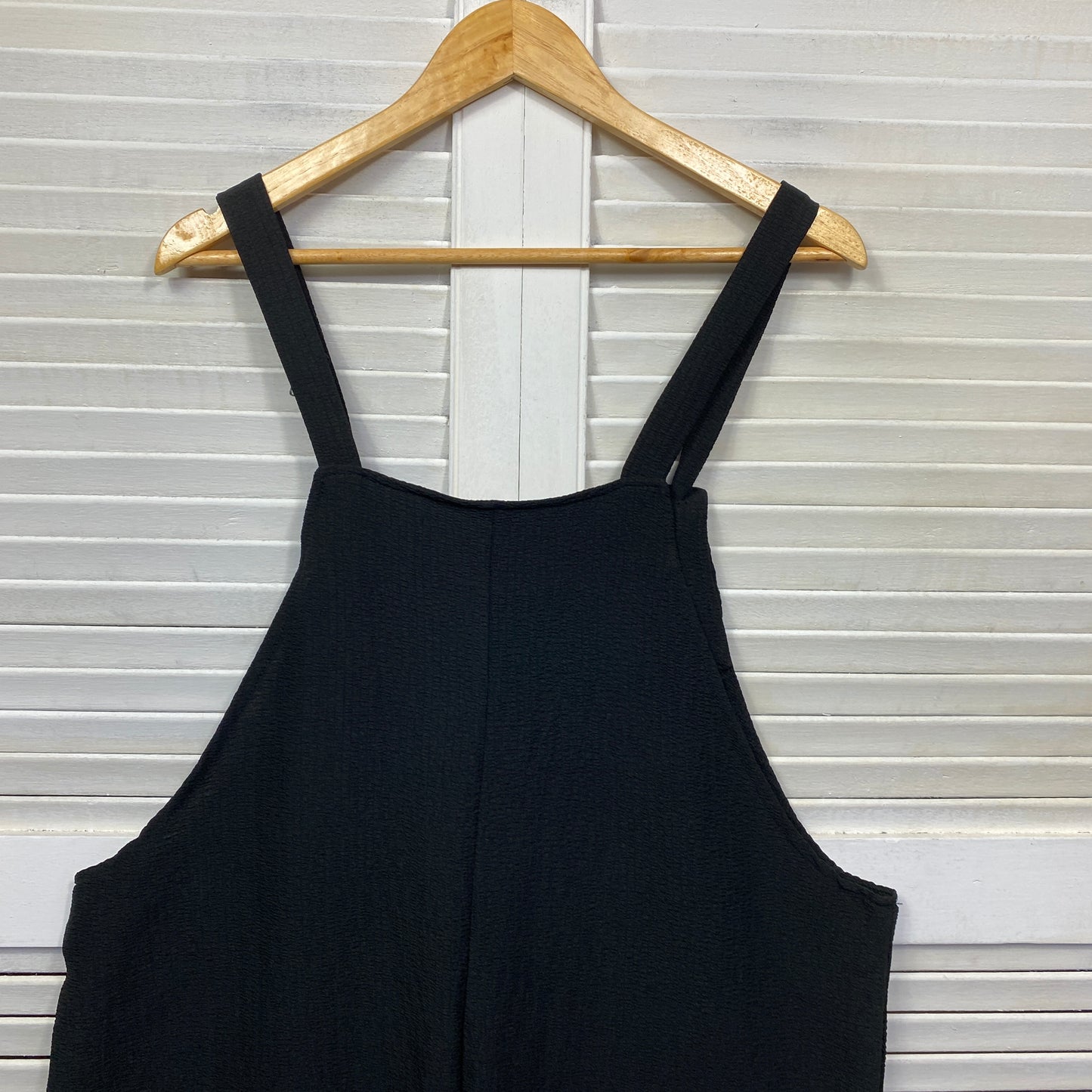 Shein Overall Playsuit Size 14 Black