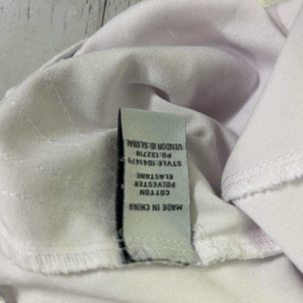 W.Lane White Cotton Shorts - Size 16