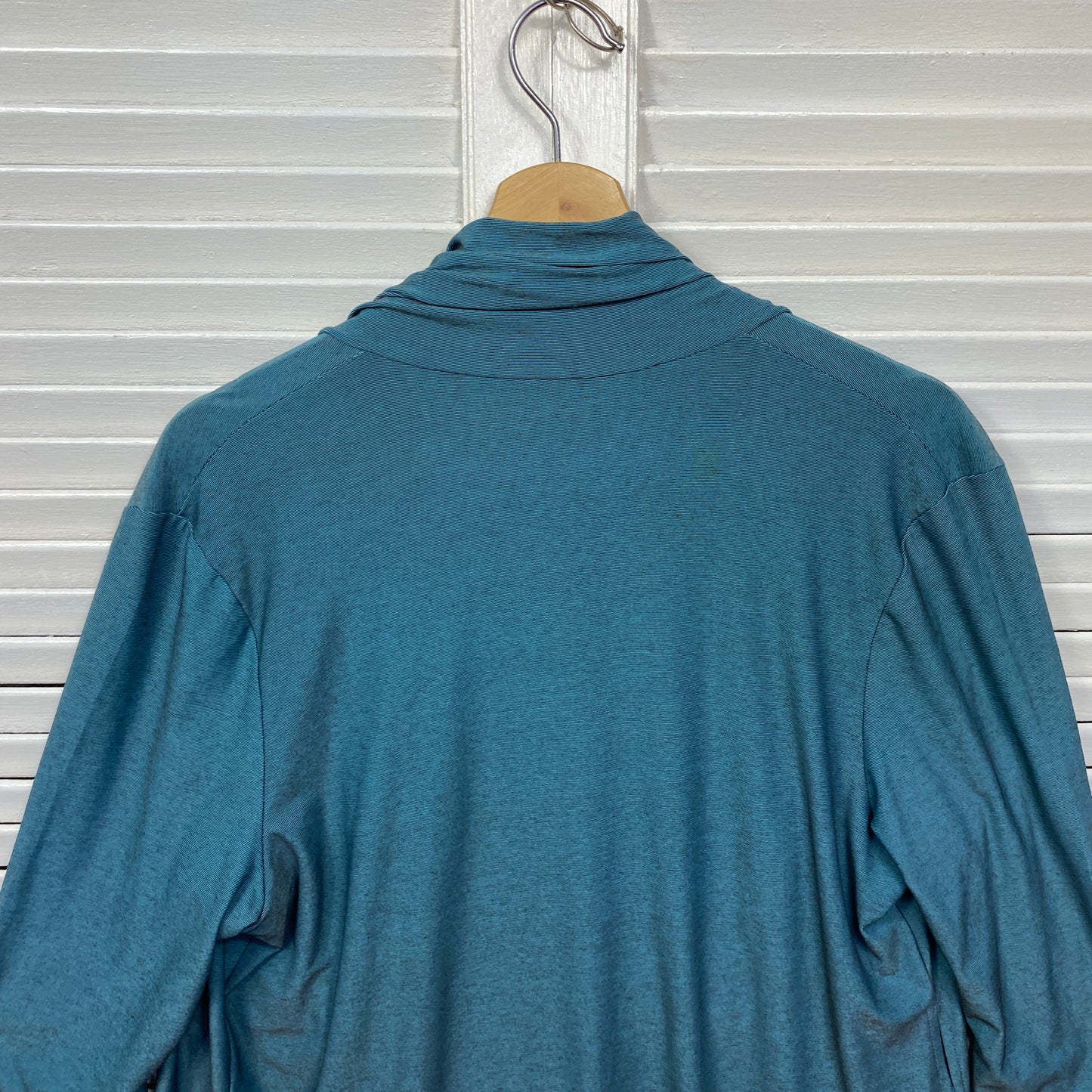 The Ark Top Cardigan Size 14 Large Open Waterfall Front