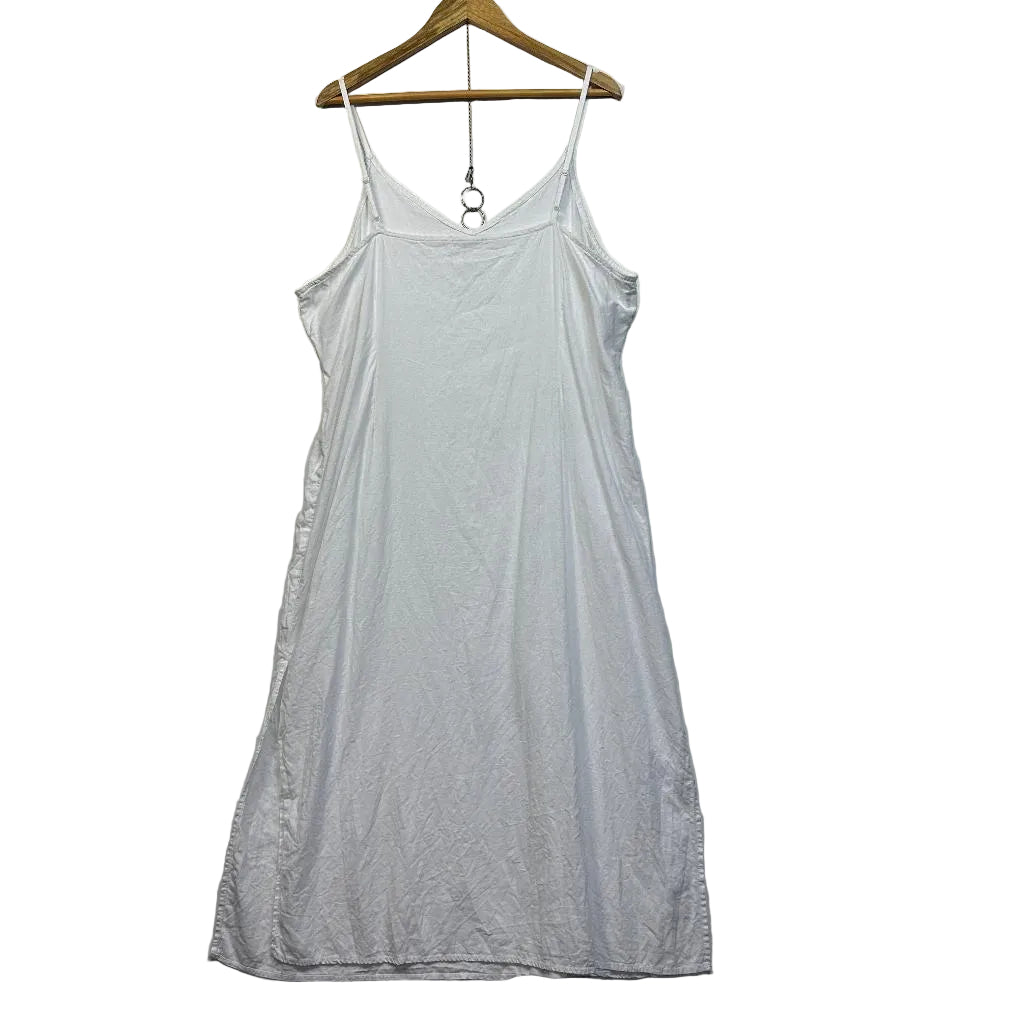& me White Linen Dress - Size 18
