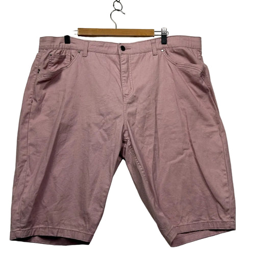 Rockmans Pink Chino Shorts - Size 20