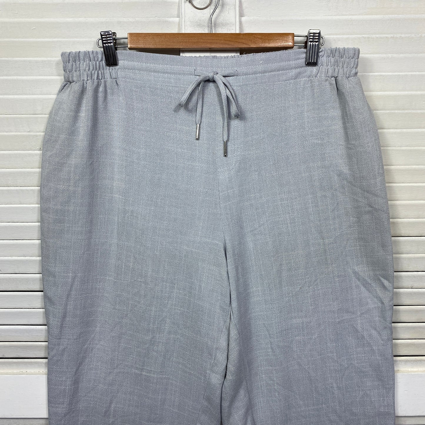 Millers Pants Size 18 Plus Grey Elastic Waist Pockets