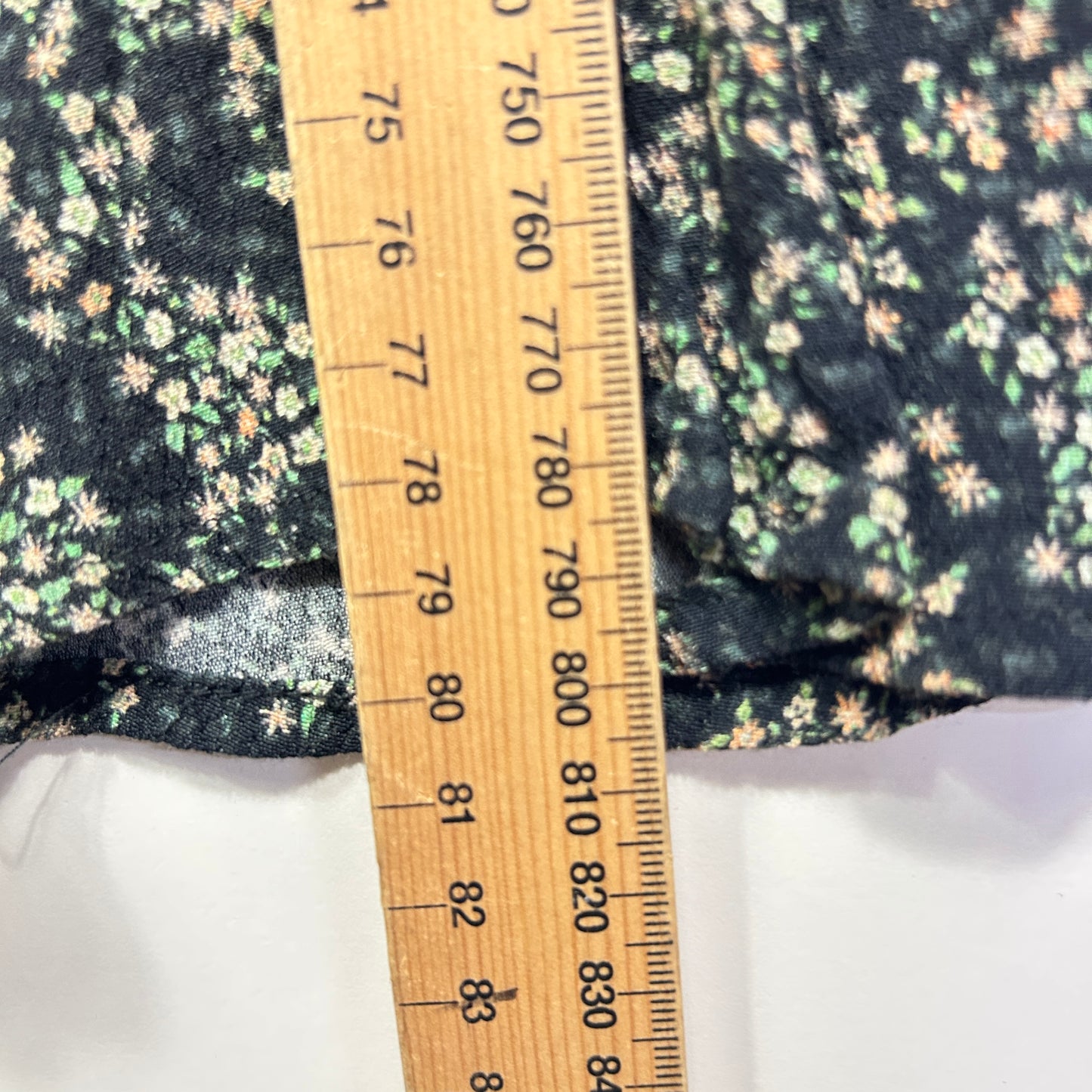 Forever New Maxi Skirt Size 14 Green Floral