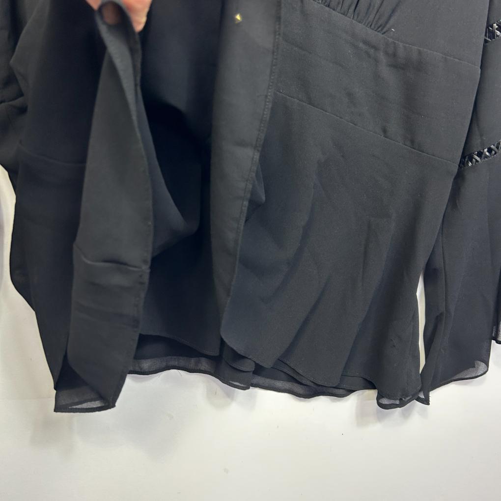 City Chic Black Top - Size 20/L