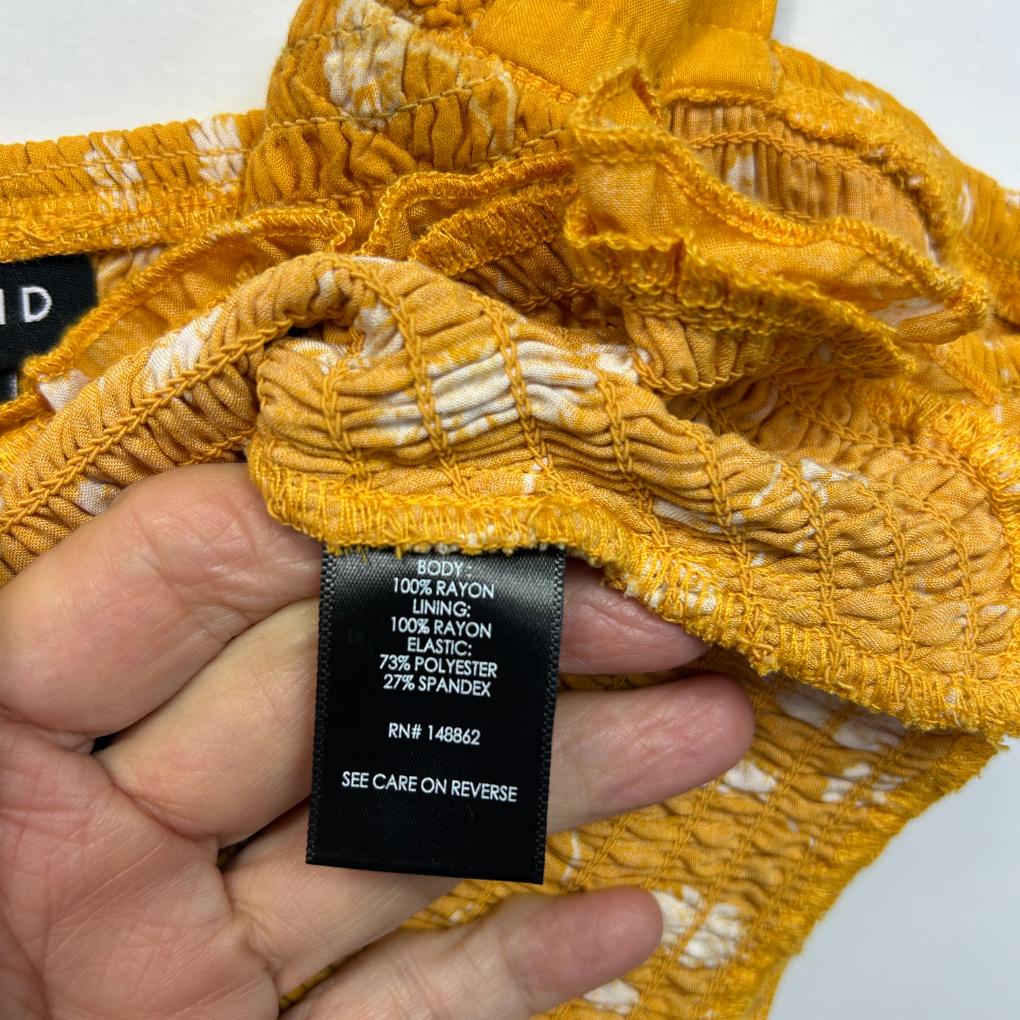 Torrid Mustard Top - Size 2