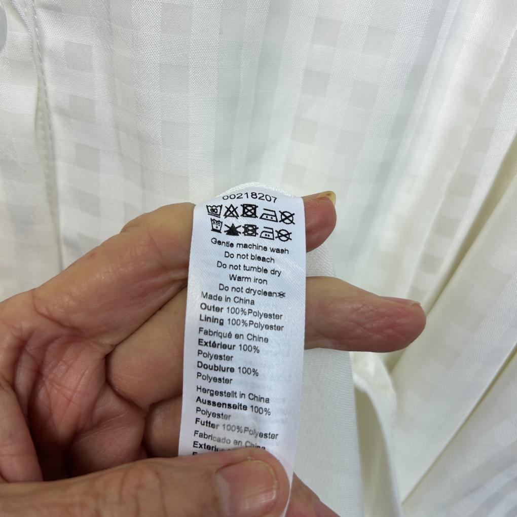 City Chic White Shirt Dress - Size 22/XL