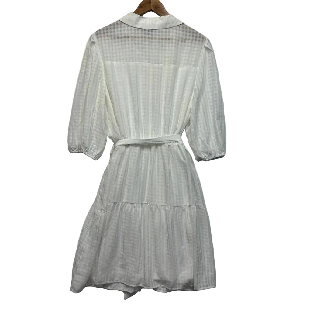 City Chic White Shirt Dress - Size 22/XL
