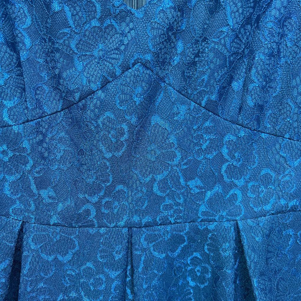 Truly You Blue Lace Dress - Size 20
