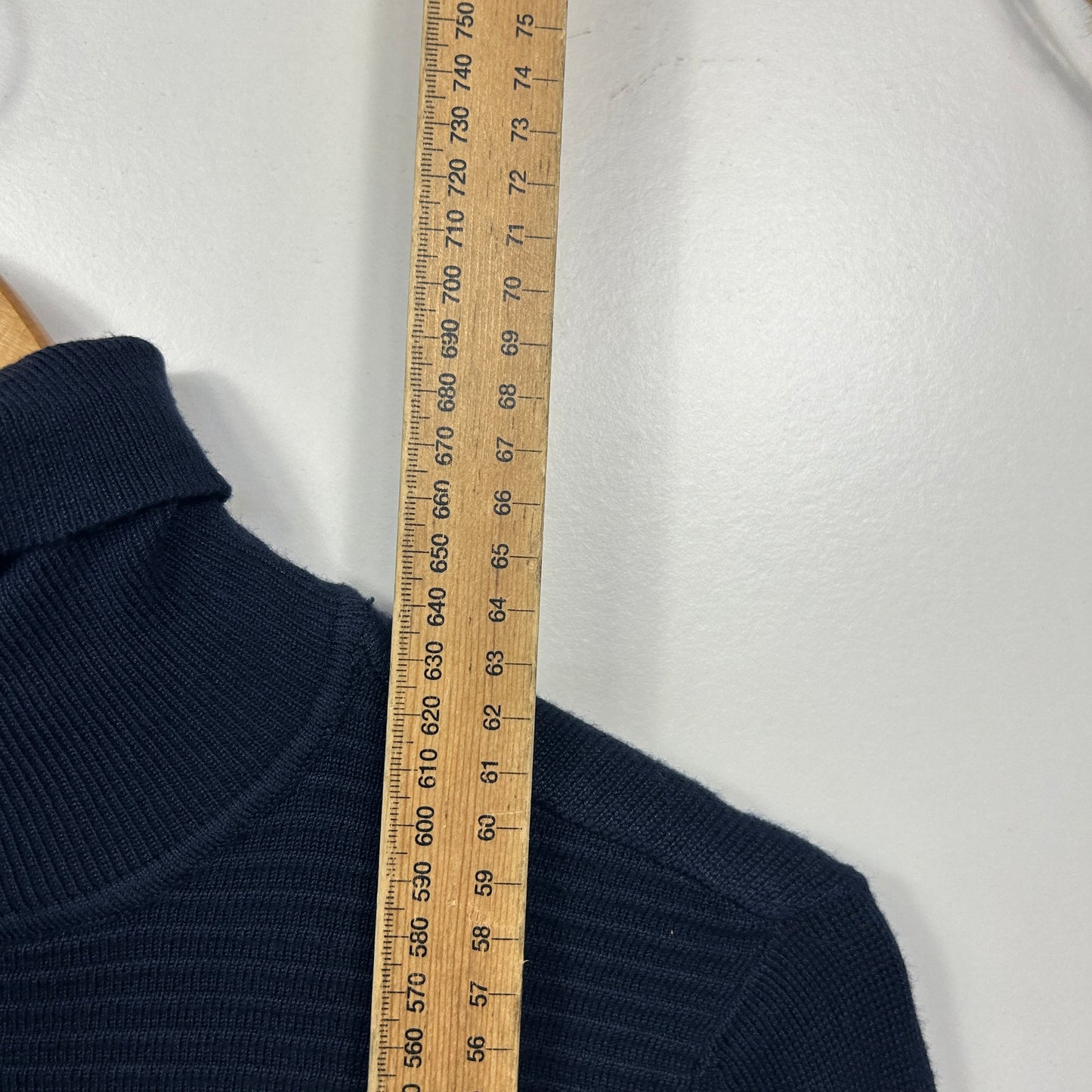 Millers Navy Turtleneck Sweater - Size 12/M