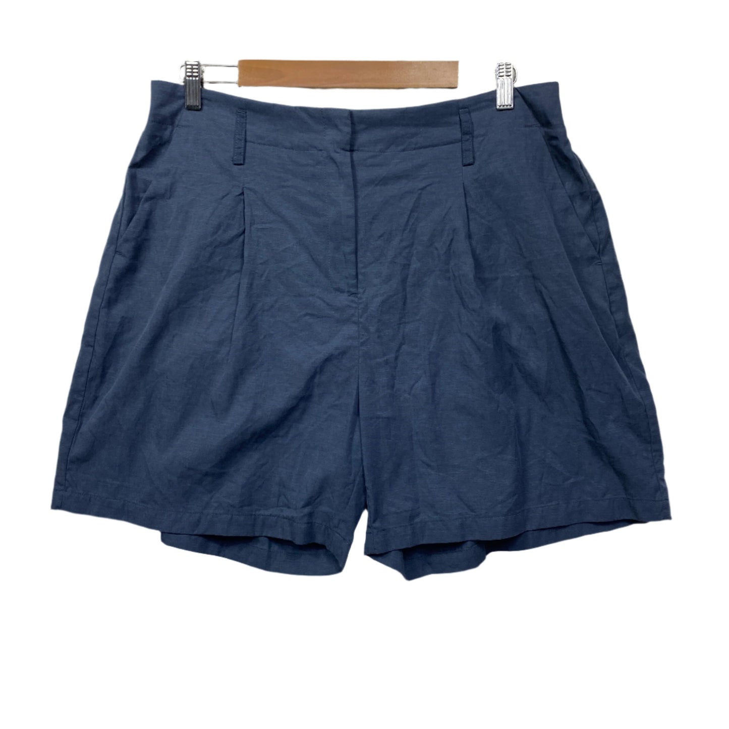 Preview Shorts Size 16 Navy Lyocell Blend Pockets