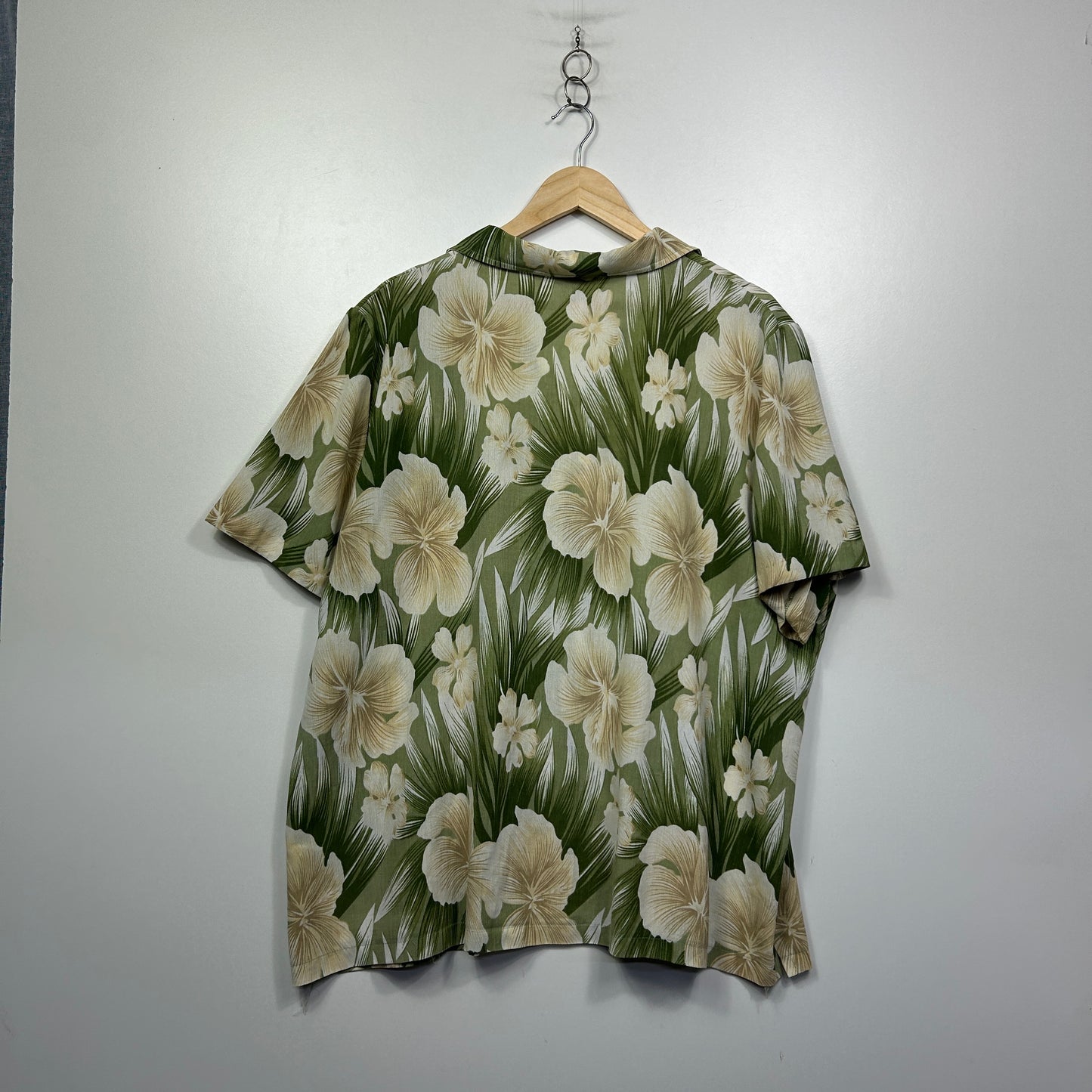 Vintage Miller's Tropical Floral Button Up Shirt - Size 22