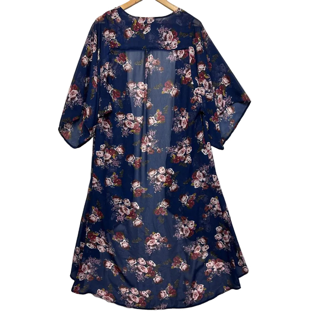 Ice Fashion Duster Jacket Kimono - Size 14