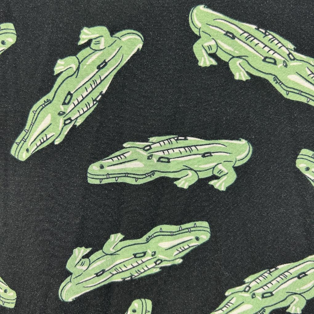 Jay Jays Black Crocodile Mens Shirt - Size 3XL