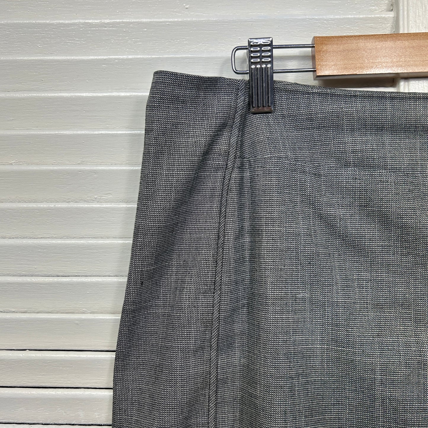 Preview Skirt Size 14 Pencil Grey Office Lined