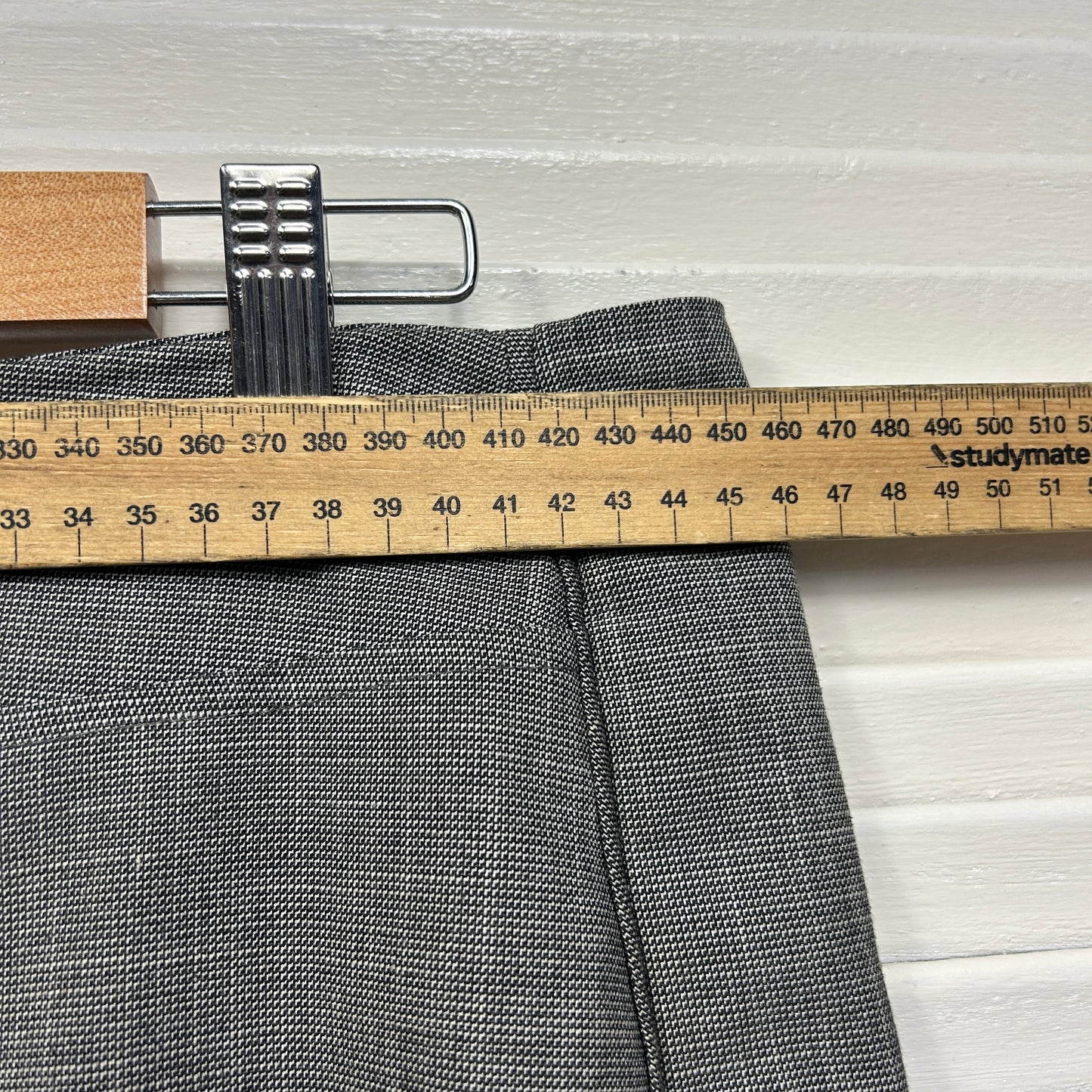 Preview Skirt Size 14 Pencil Grey Office Lined