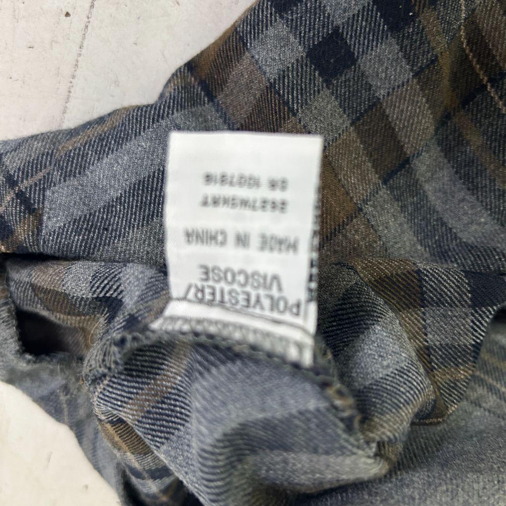 Rivers Grey Plaid Skirt - Size 14