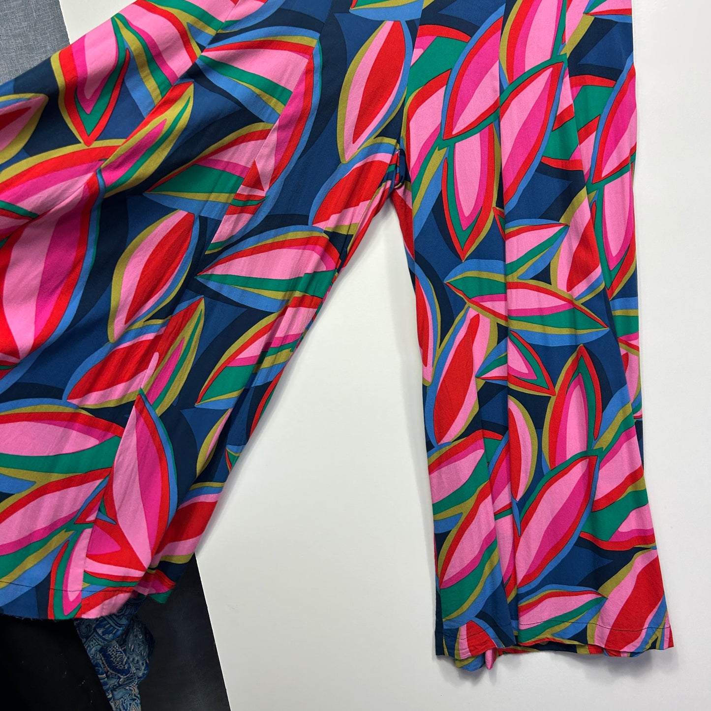 Abel The Label  Rainbow Colourful Palazzo Pants - Size L