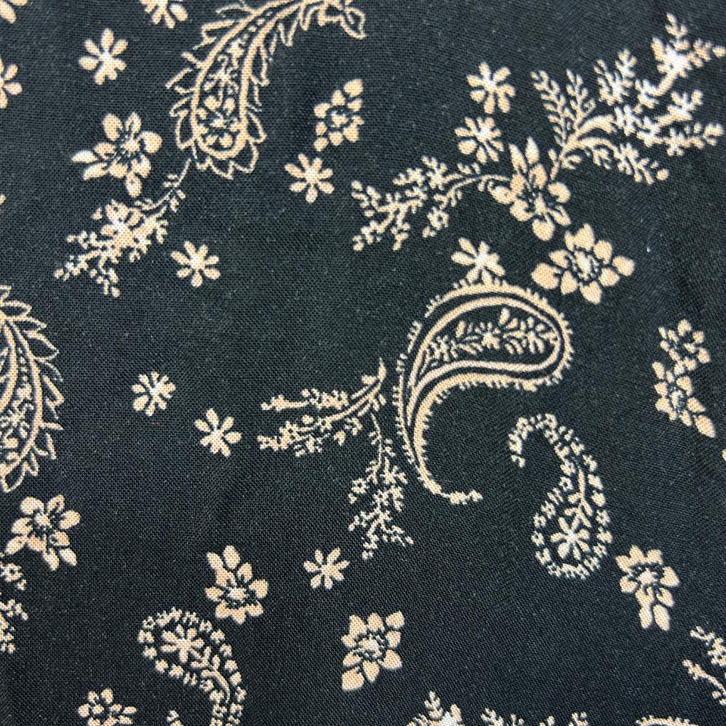 Beme Black Paisley Shirt - Size 22