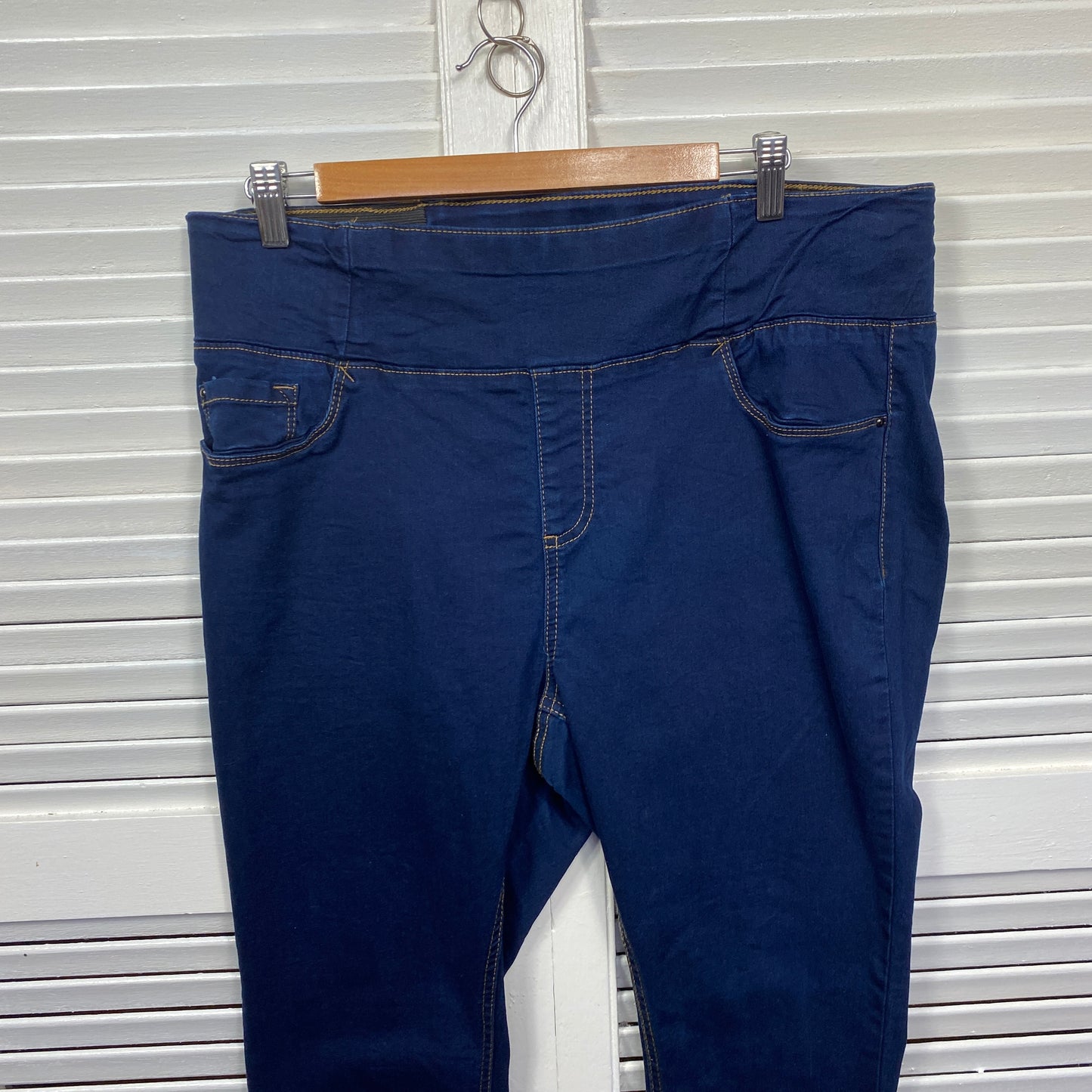 Autograph Jeans Size 16 Pull On Denim