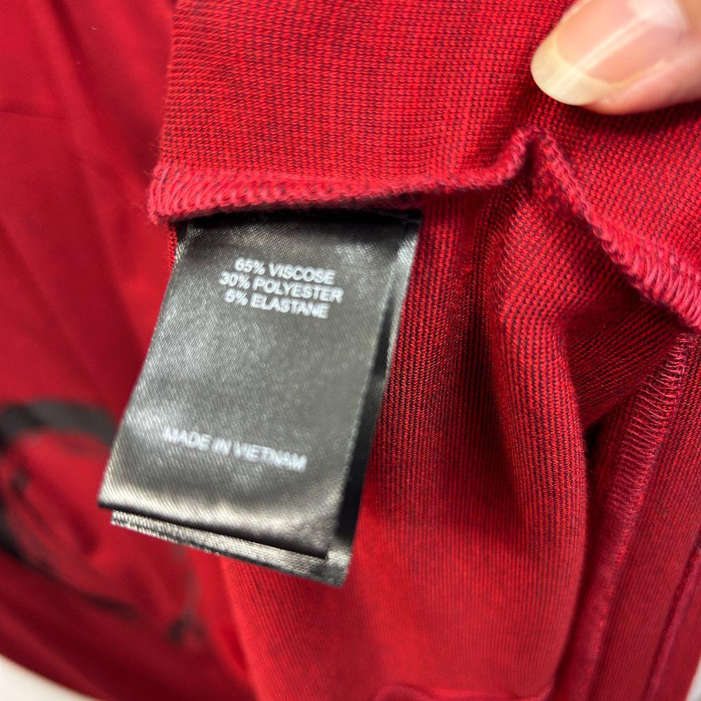 Taking Shape Red Dress - Size 16/S