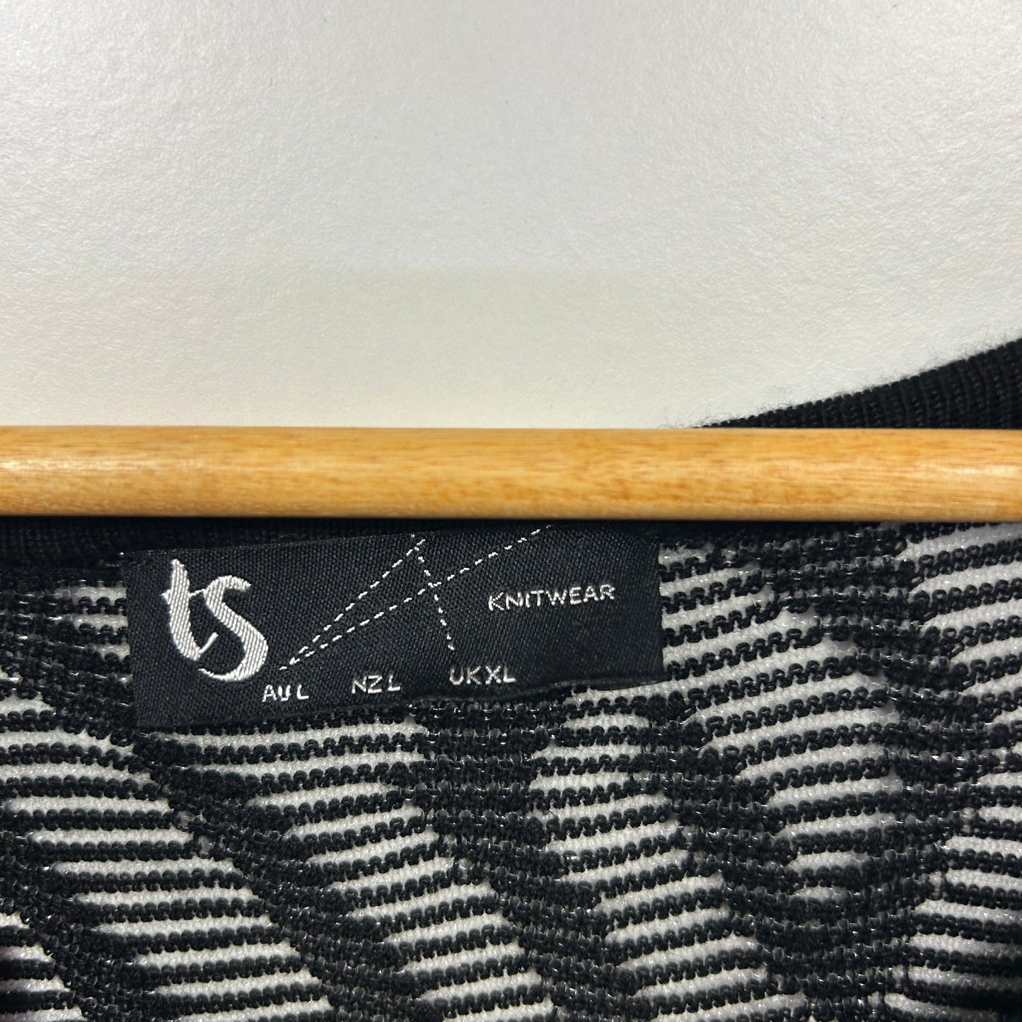 Taking Shape Black Knitwear Sheer Top - Size 22/XL