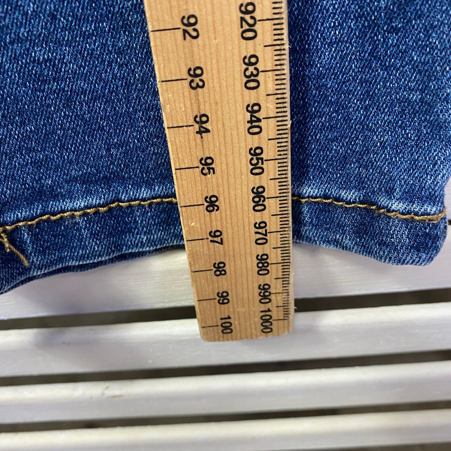 Beme Jeans Size 20 Plus Blue Denim Elastic Waist